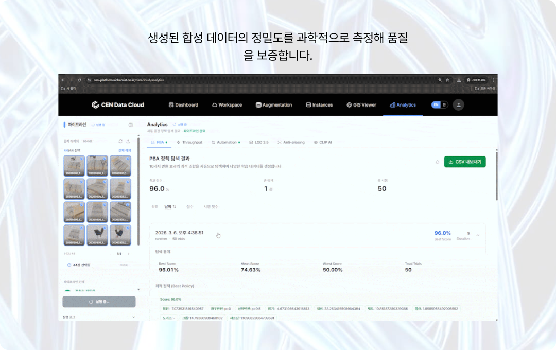 지능형 품질 검증